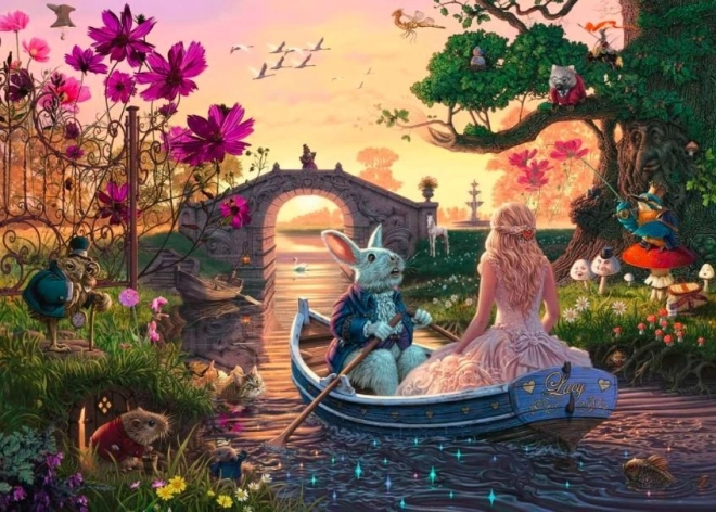 Puzzle 2D 1000 pezzi: Terra magica