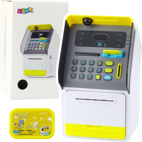 Giocattolo Bancomat Cassaforte Pin Giallo