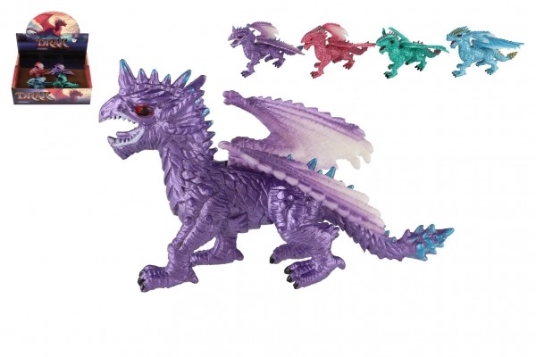 figura del drago in plastica 10 cm