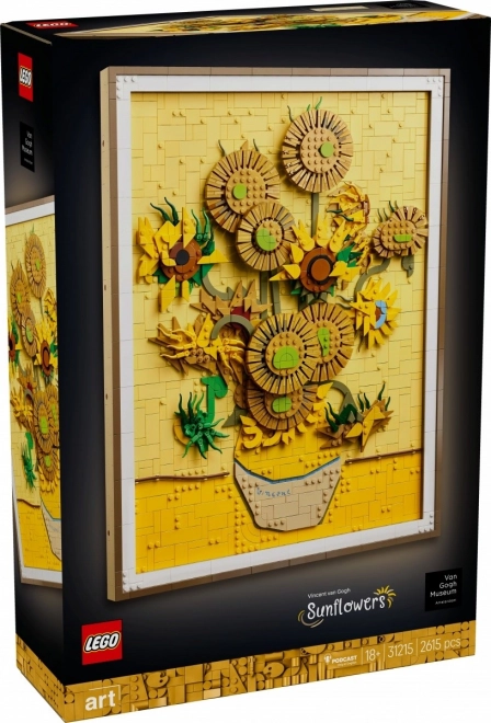 Lego Art Girasoli di Vincent van Gogh