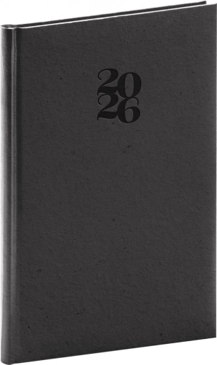 Agenda settimanale Essenza 2026 color caffè 15 x 21 cm