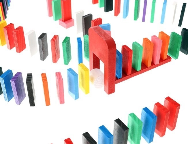 Set Domino in Legno per Bambini