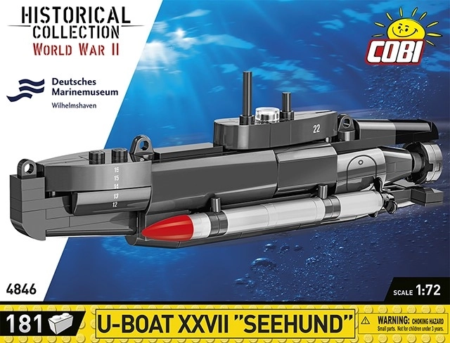 Sottomarino Modellino COBI U-Boot Seehund