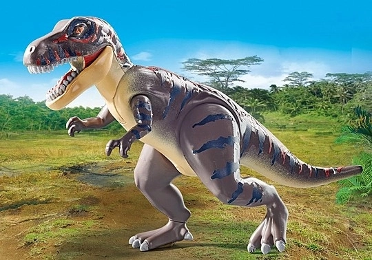 Set di figurine dinosauri alla ricerca del T-Rex