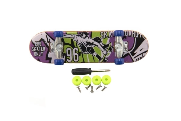 Skateboard da dito con accessori