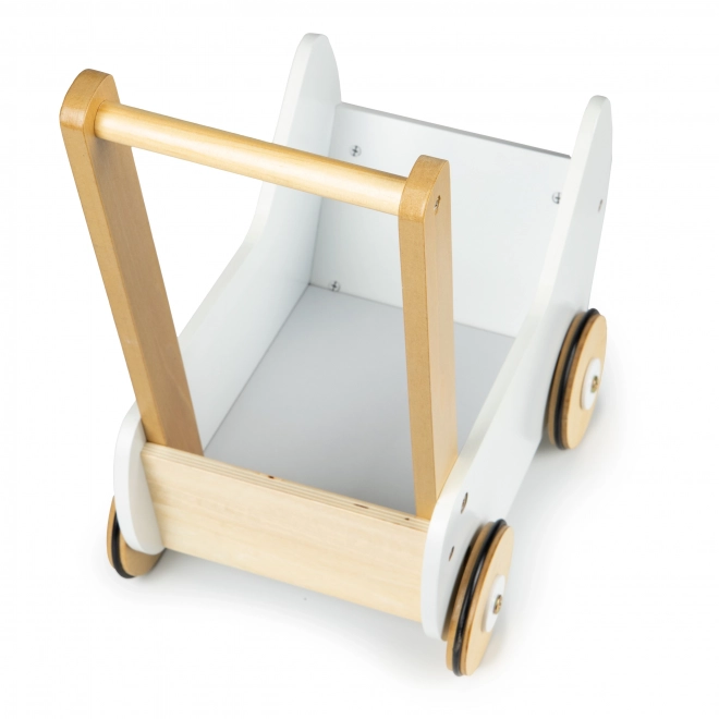 Passeggino in legno per bambole ECOTOYS