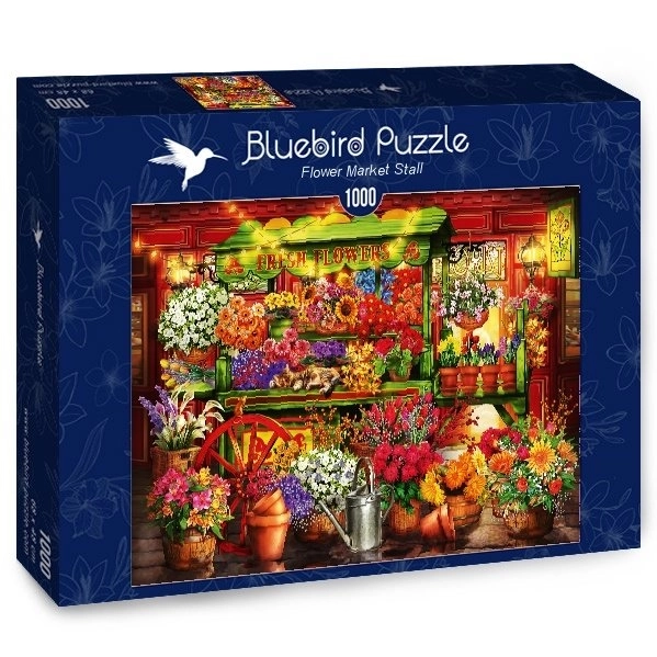 Puzzle Stallo dei Fiori 1000 Pezzi