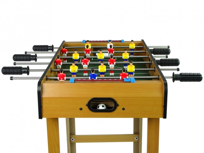 Gioco di calcio balilla in legno 62 cm