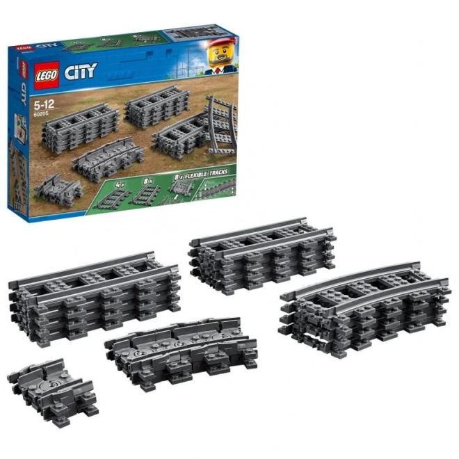 Binari flessibili per Lego City