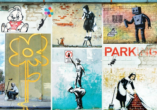 Puzzle Banksy 1000 pezzi