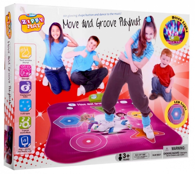 Tappeto da ballo per bambini Move and Groove 3+