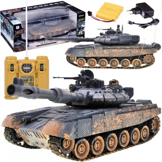 Carro armato semplificato telecomandato