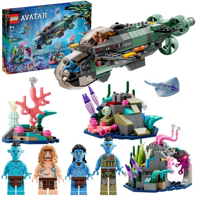 Lego Avatar sottomarino Mako