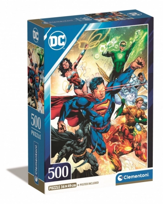 Puzzle 500 pezzi DC Comics Justice League