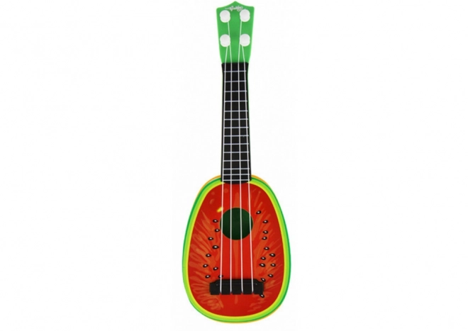 Ukulele per bambini mini chitarra 4 corde frutto anguria 15"