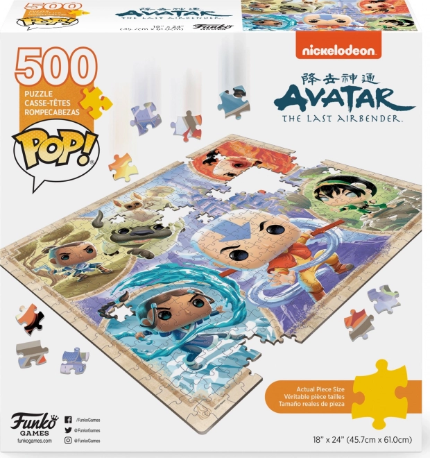 Puzzle POP! Avatar: L'Ultimo Dominatore dell'Aria 500 Pezzi