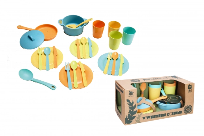 Set di utensili da cucina Bioplastica