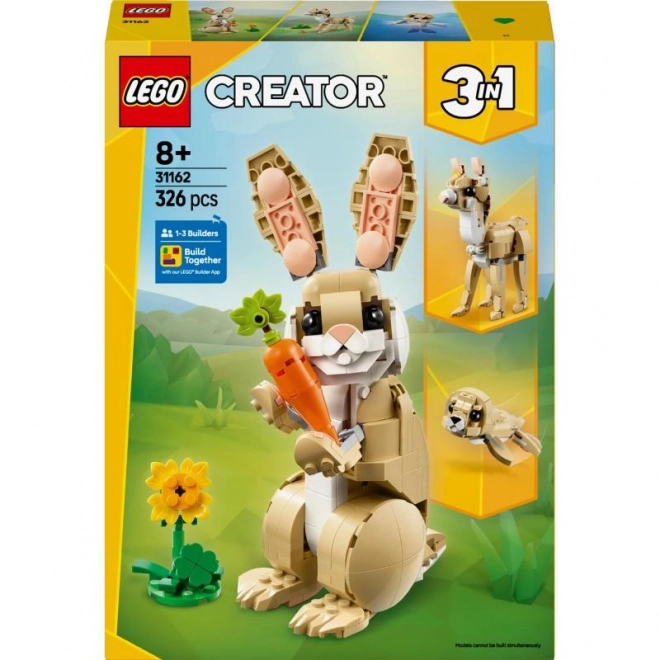 Coniglietto LEGO Creator 3 in 1