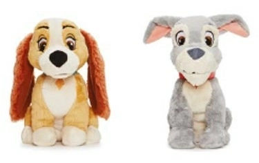 Peluche 17 cm TRAMP Disney