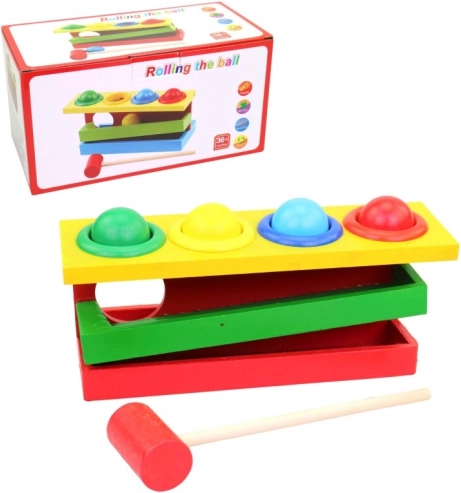 Martello di legno per bambini