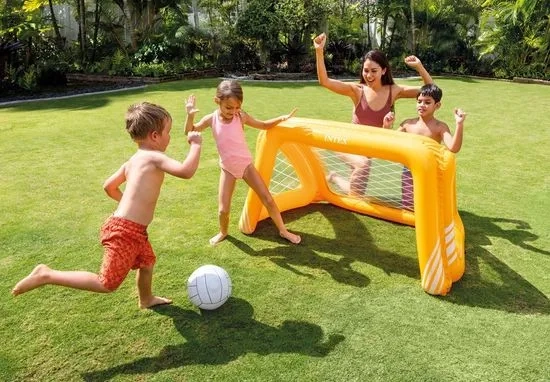 Porta da calcio gonfiabile per bambini da 6 anni