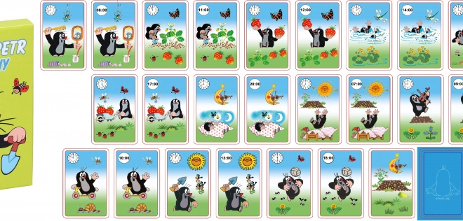 Krtek gioco di carte Classiche - Orologio