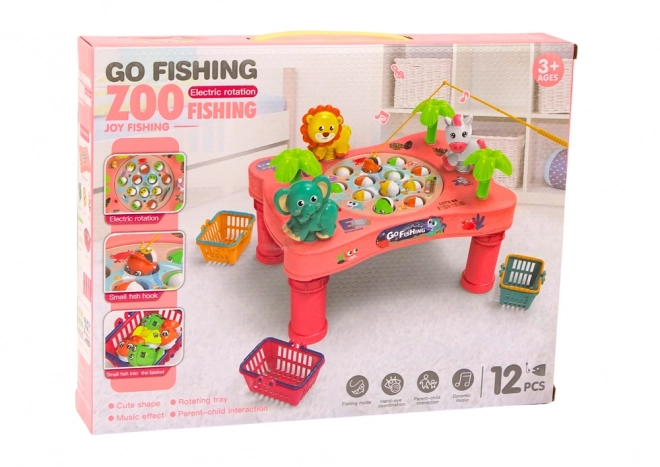 Gioco di Abilità Pesca Pesciolino Tavolino Rosa