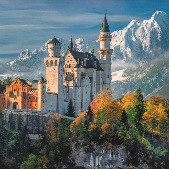 Puzzle Castello di Neuschwanstein 500 pezzi