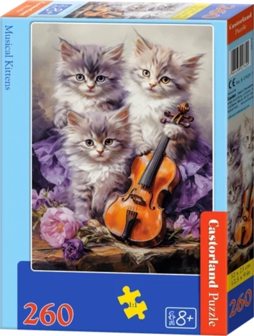 Puzzle Musical Kittens 260 pezzi