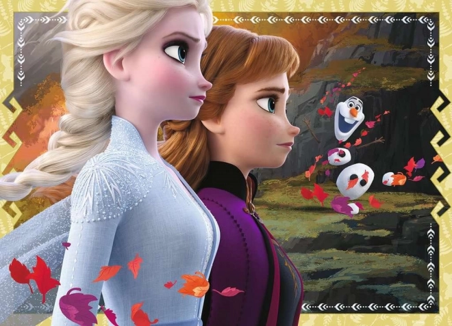 Puzzle RAVENSBURGER Frozen 2: Il Destino Attende 4x42 Pezzi