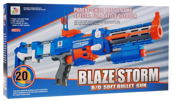 Karabina e Pistola Giocattolo 2 in 1 8+ Blaze Storm