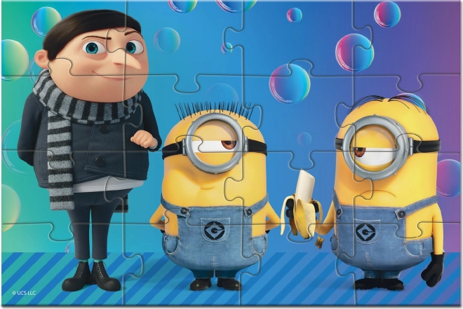 Puzzle magnetico Minions: Mini Gru 16 pezzi