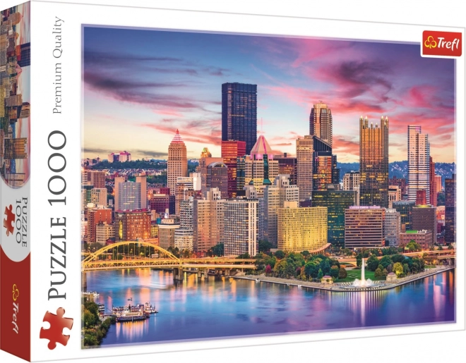 Puzzle TREFL Pittsburgh, Pennsylvania, USA 1000 Pezzi