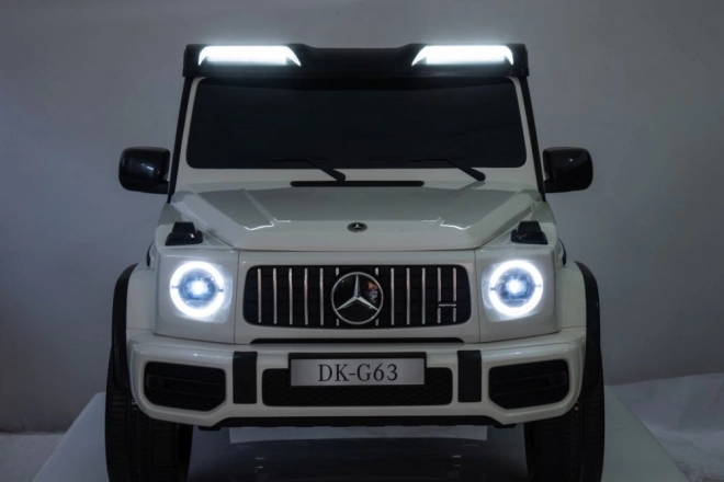 Auto elettrico Mercedes G63 XXL bianco 24V