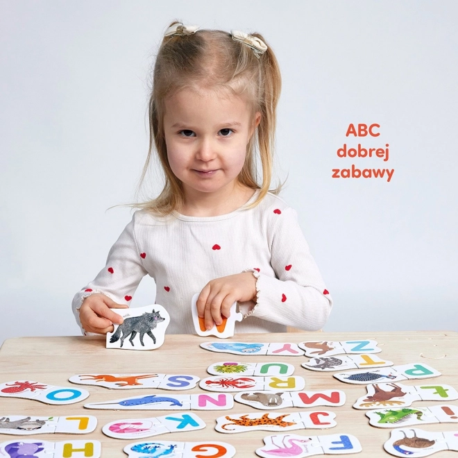 Puzzle abbinati Alfabeto