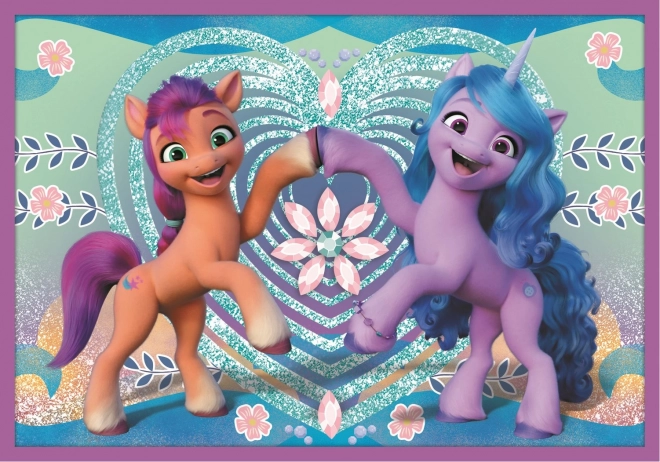 Puzzle My Little Pony Zářiví Poníci Mega Pack