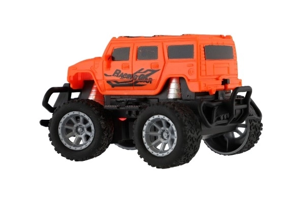 Mini truck RC 12cm arancione con luci