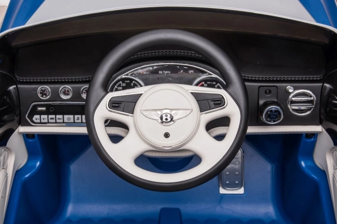 Auto Elettrico per Bambini Bentley Mulsanne Blu Lucido