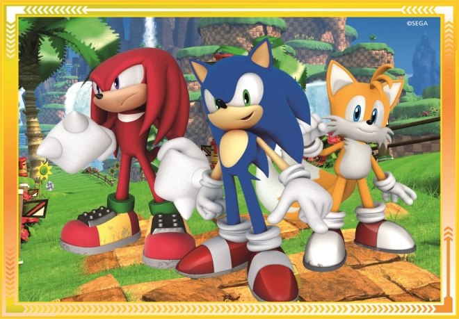 Puzzle Sonic 4-in-1 Clementoni