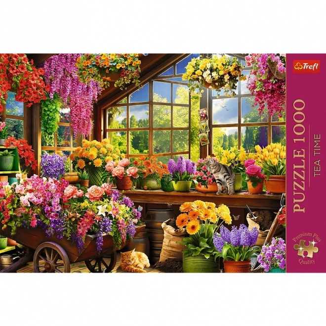 Puzzle 1000 pezzi Premium Plus preparativi per la primavera