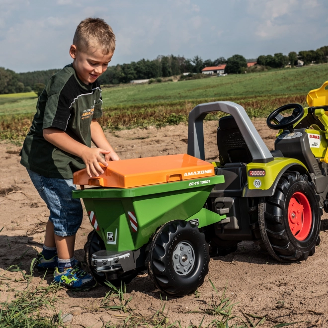 Carro rimorchio con seminatrice AMAZONE per bambini