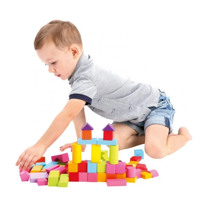 Bino Blocchi Colorati per Bambini - Set da 100 Pezzi