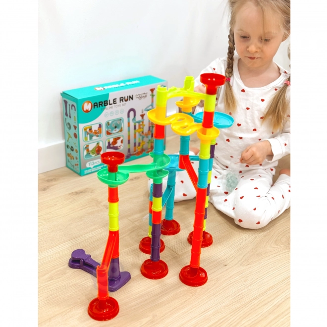Spirale Pista per Biglie WOOPIE 113 Pezzi