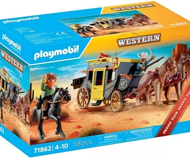 Playmobil Diligenza – assalto nel Selvaggio West