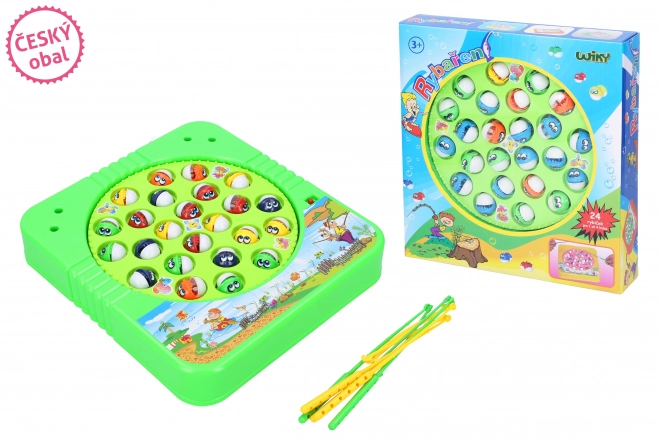 Gioco di pesca magnetica con suoni