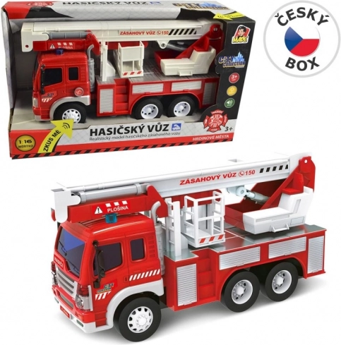 Camion dei Pompieri con Piattaforma City Collection