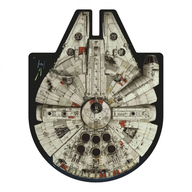 Rivivete la magia di Star Wars con il puzzle del Millenium Falcon