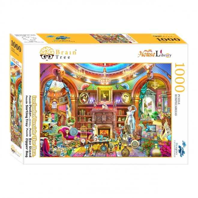 Puzzle Brain Tree Biblioteca Domestica 1000 Pezzi