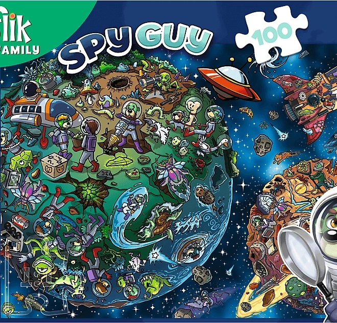 Puzzle Treflíci nello spazio