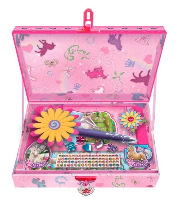 Set diari con unicorni Pecoware